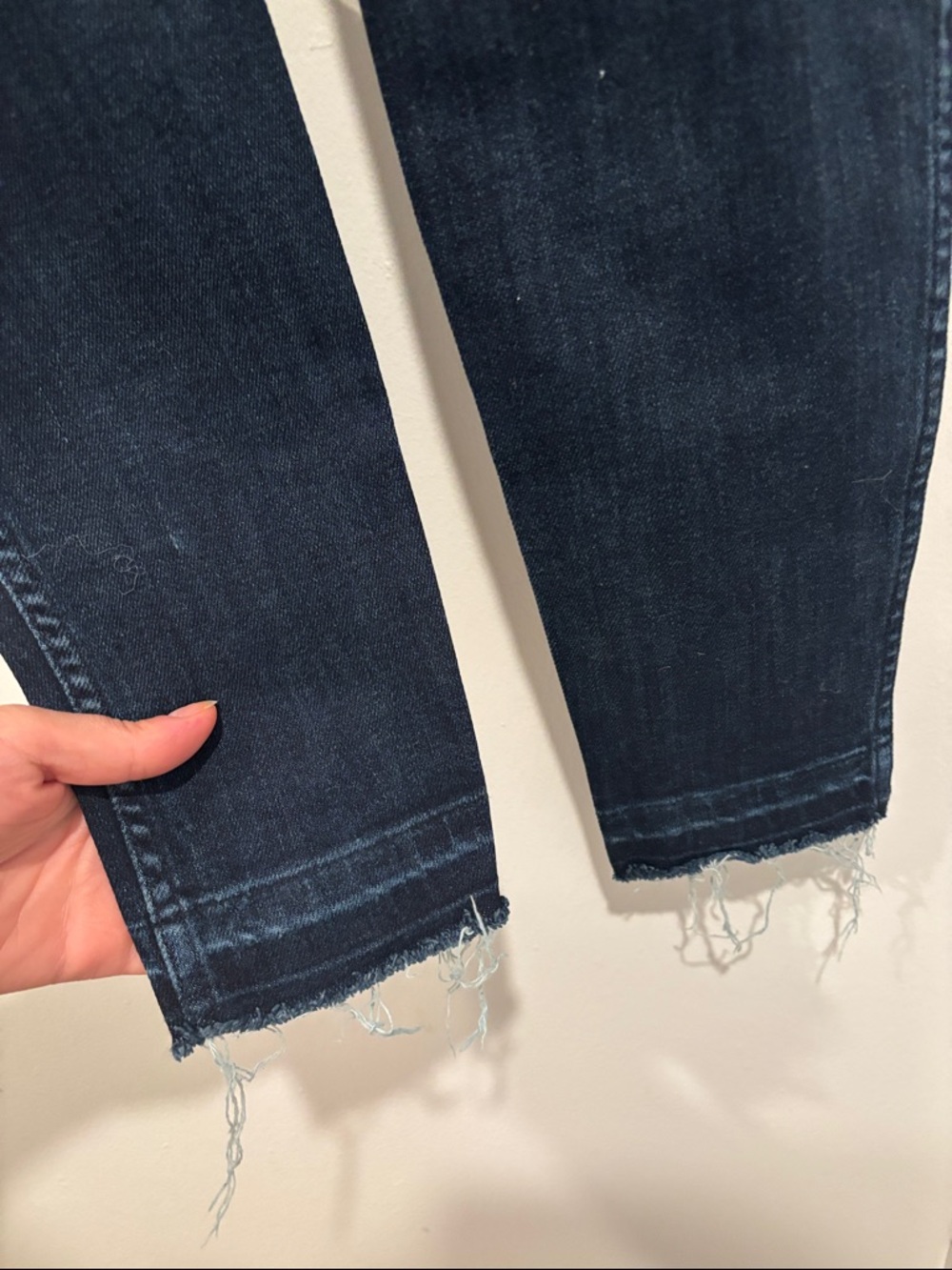 AYR Dark Indigo High-Rise Skinny Jeans - Picture 4 of 8